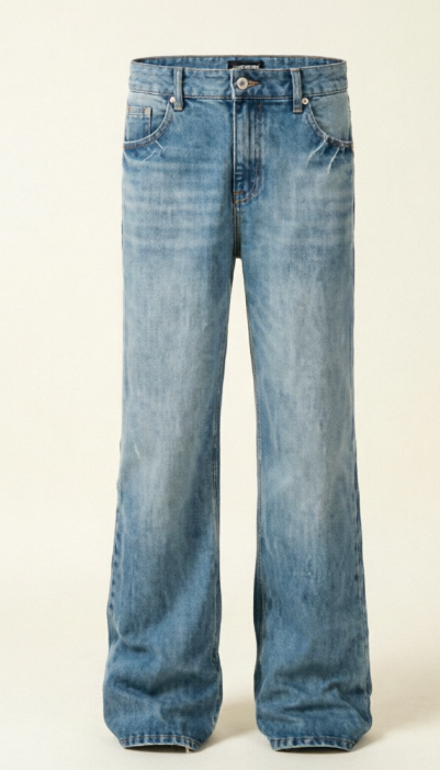 Men's Loose Casual Straight-leg Wide Leg Pants